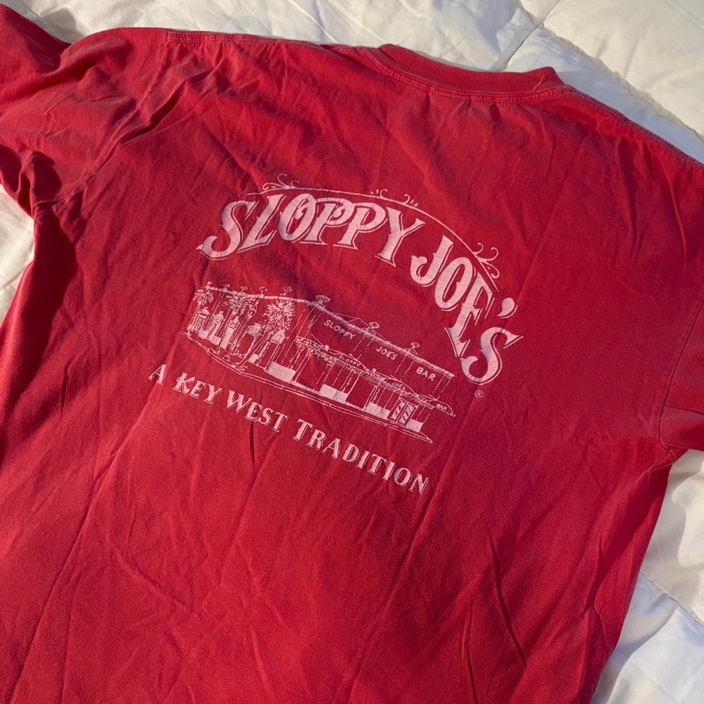 Sloppy Joe's Key West Red Graphic Tee
